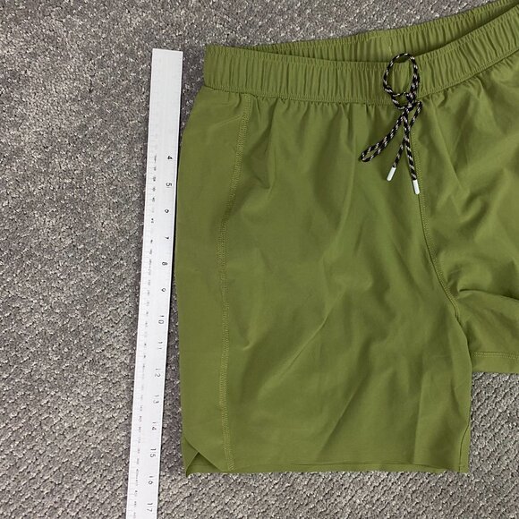 Stio CFS Drifter Shorts Men's M x 6" Olive Green Board Swim Hybrid Outdoor - Picture 13 of 15